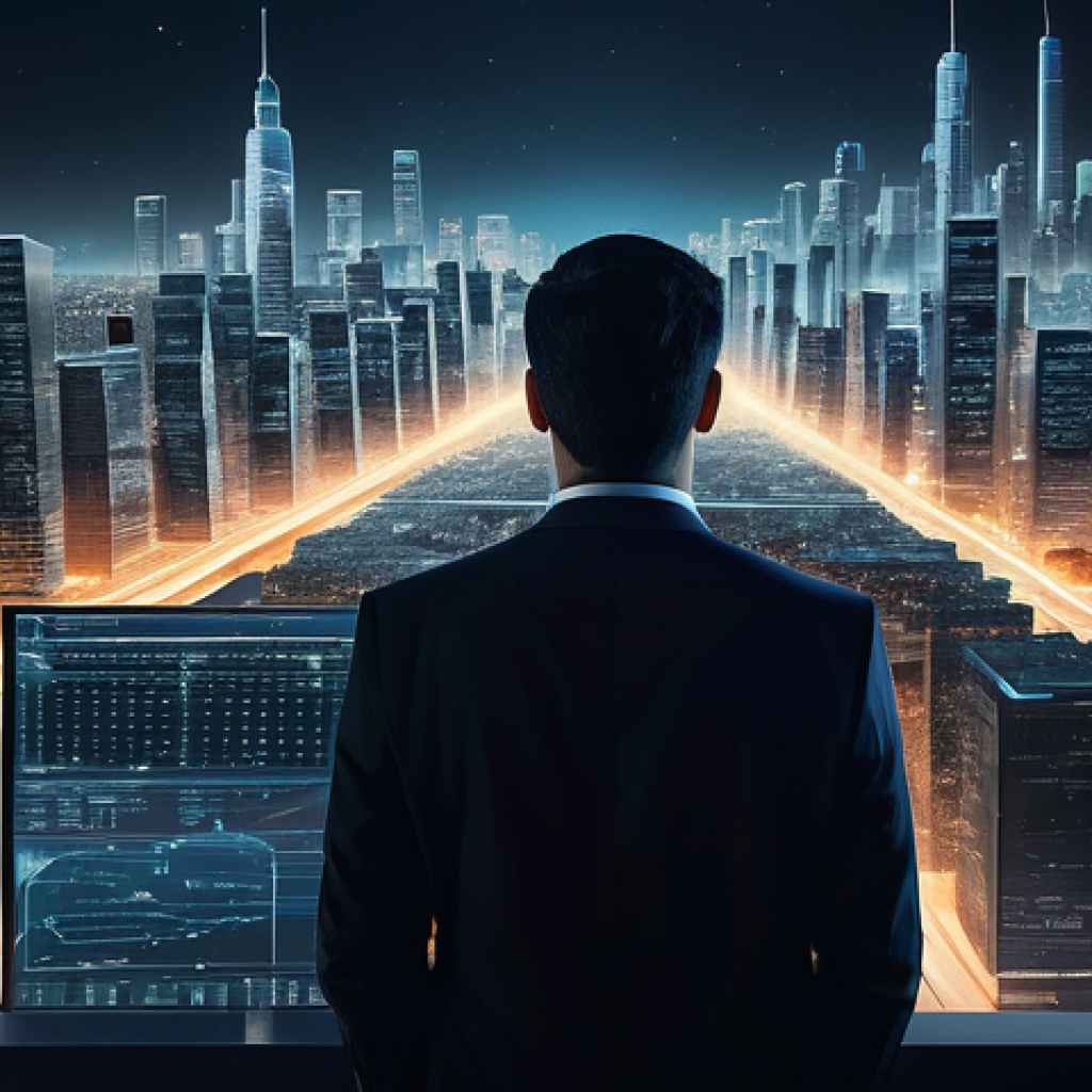 스몰 데이터로 실시간 의사결정 지원하기 - A visually striking digital art piece depicting the contrast between Big Data chaos and Small Data c...