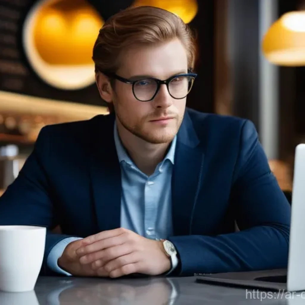 스몰 데이터 활용을 위한 리더십 전략 - **Prompt 1: The Subtle Discovery**
    "A close-up shot of a thoughtful business professional, weari...