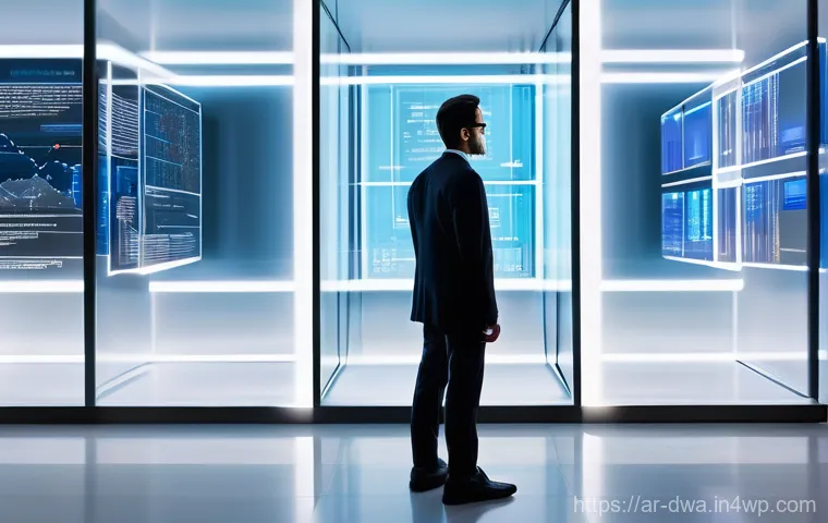 스몰 데이터와 고객 맞춤형 서비스 - **Prompt 2: Seamless Daily Integration of Smart Data**
    "A vibrant, dynamic split-scene image. On...